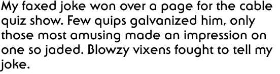 ITC Serif Gothic Bold OT