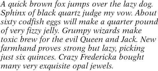 Aster SB Italic OT