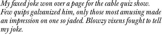 Baskerville No. 1 SB Italic OT