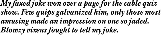Baskerville No. 1 SB Medium Italic OT