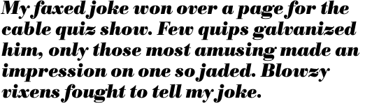 Bodoni No. 1 SB Bold Italic OT