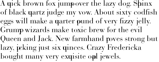 Bodoni SB Roman OT