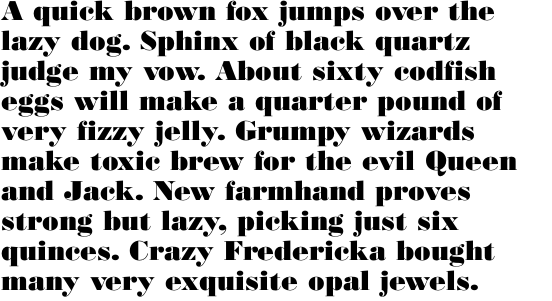 Bodoni SB Ultra OT