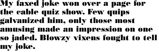 Bodoni SB Ultra OT