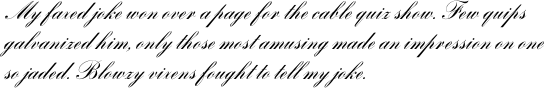 Bank Script SB Regular OT
