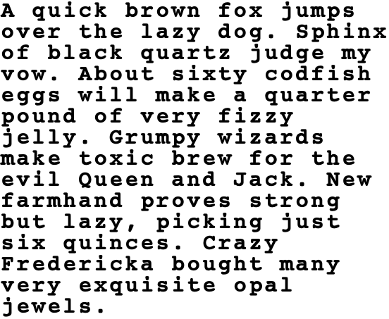 Courier SB Bold OT