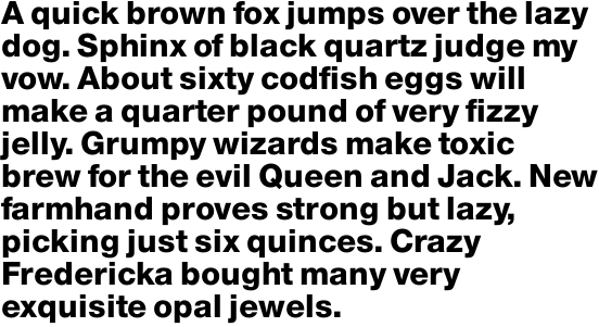 Europa Grotesque No. 2 SB Extra Bold OT