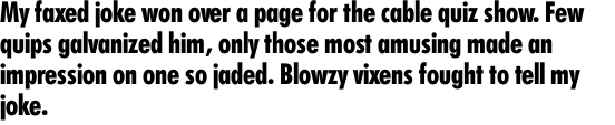 Futura SB Bold Condensed OT