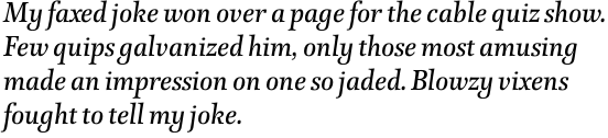 Forlane SB Medium Italic OT