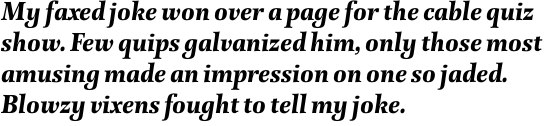 Forlane SB Bold Italic OT
