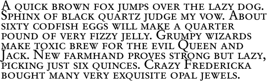 Garamond SB Roman SC OT