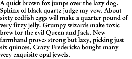 Garamond SB Medium OT
