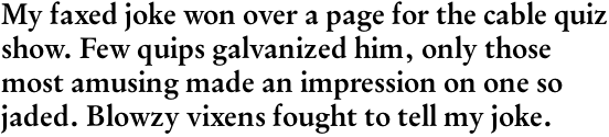 Garamond SB Medium OT