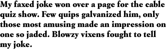 Garamond Simoncini SB Extra Bold OT
