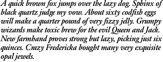Garamond No. 2 SB Medium Italic OT