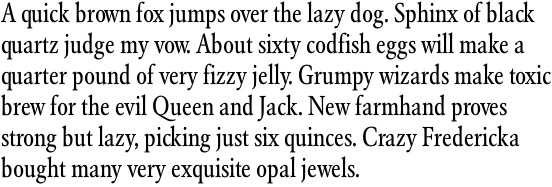 Garamond No. 2 SB Condensed OT