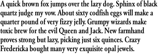 Garamond No. 2 SB Medium Condensed OT