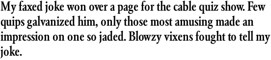 Garamond No. 2 SB Medium Condensed OT
