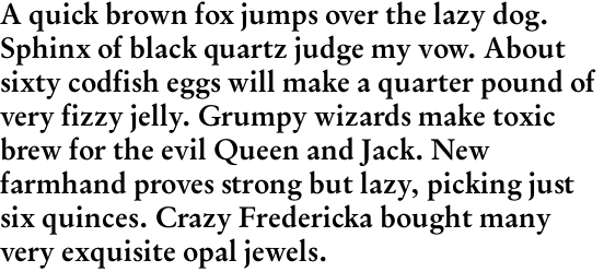 Garamond No. 1 SB Medium OT