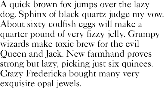 New Caslon SB Roman OT