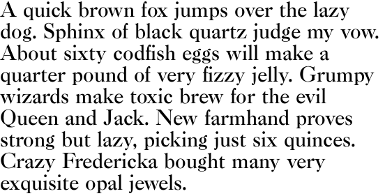 New Caslon SB Medium OT