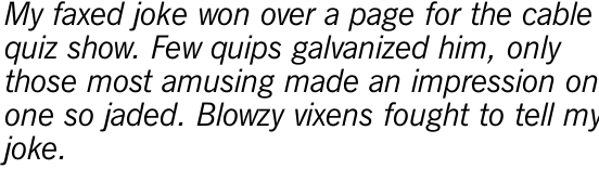 News Gothic SB Italic OT