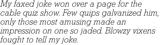 Stymie SB Extra Light Italic OT