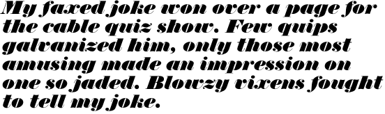 Thorowgood SB Italic OT