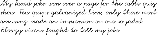 VA-Script No. 1 SB OT