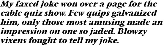 Vendome SB Medium Italic OT