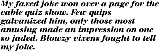 Walbaum SB Bold Italic OT