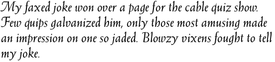 Weiss SB Swash Italic OT