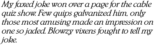 Belwe SH Light Italic OT