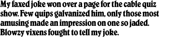 Belwe SH Bold Condensed OT