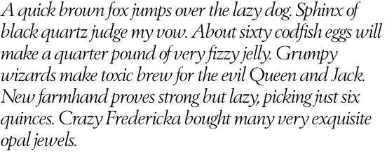 Berling SH Italic OT