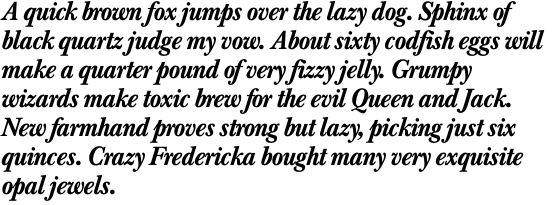 Baskerville No. 1 SH Medium Italic OT