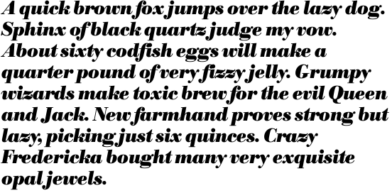 Bodoni No. 1 SH Bold Italic OT