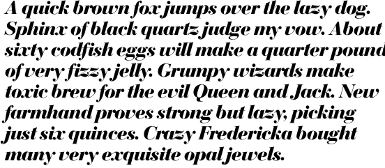 Bodoni SH Bold Italic OT