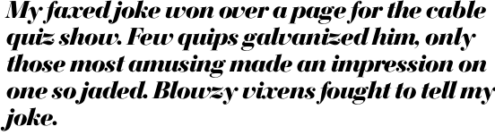 Bodoni SH Bold Italic OT