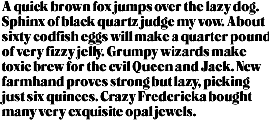 Caslon Black SH Regular OT
