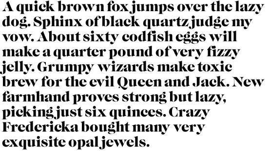 Caslon Graphique SH Regular OT