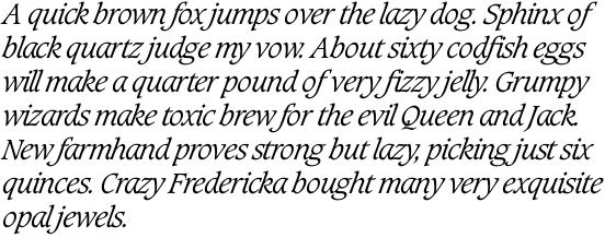 Caxton SH Light Italic OT
