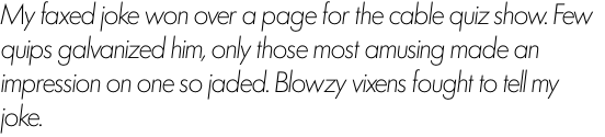 Futura SH Extra Light Italic OT