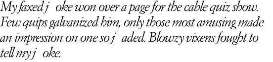 Garamond Simoncini SH Italic OT
