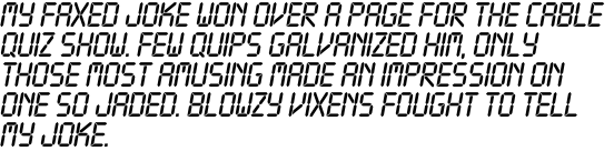 LCD SH Italic OT