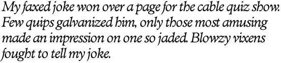 Minister SH Italic OT