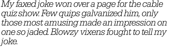 Serifa SH Light Italic OT