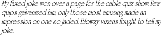 University SH Italic OT