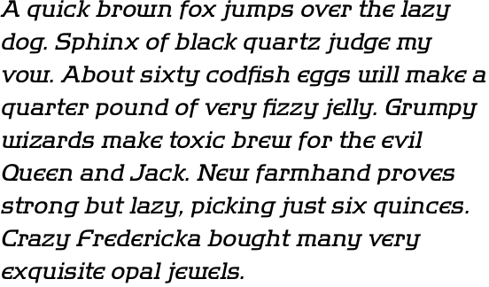 Handel Slab Light Italic OT