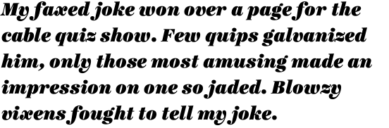 Ingeborg Fat Italic OT